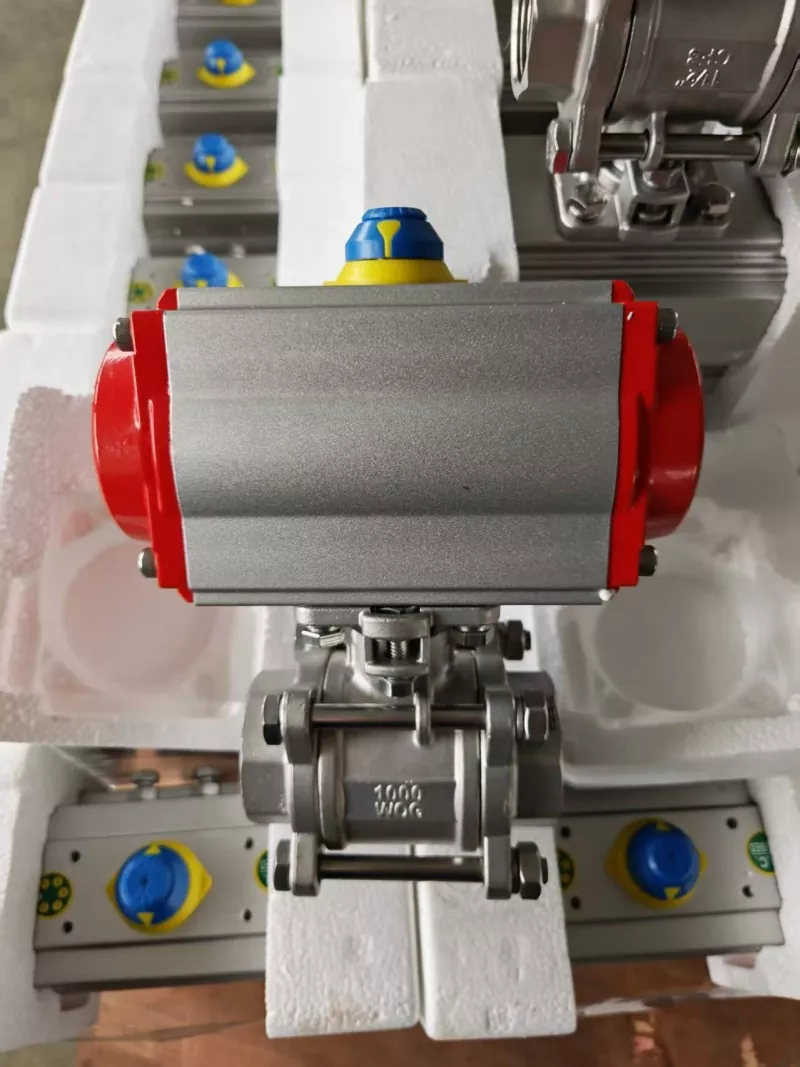 Válvula Esfera Pneumática de 3 Peças – Controle de Precisão, Vazamento Zero, Automação Inteligente Válvula Esfera Pneumática de 3 Peças – Controle de Precisão, Vazamento Zero, Automação Inteligente