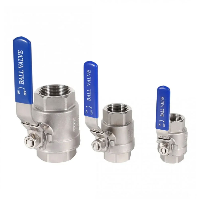 2PC 1000WOG PSI Aço inoxidável