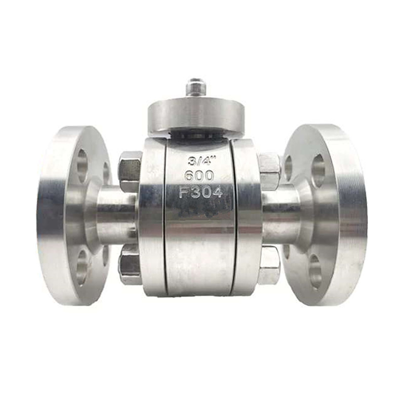 Válvula de esfera forjada de alta pressão com flange ANSI 600LB