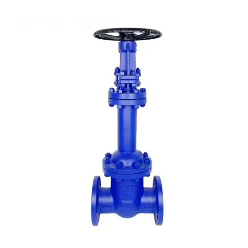 Flange de aço carbono Válvula criogênica de vedação abaixo