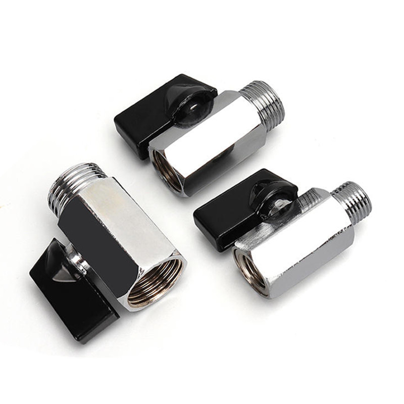 Brass Mini Ball Valve with Aluminium Handle